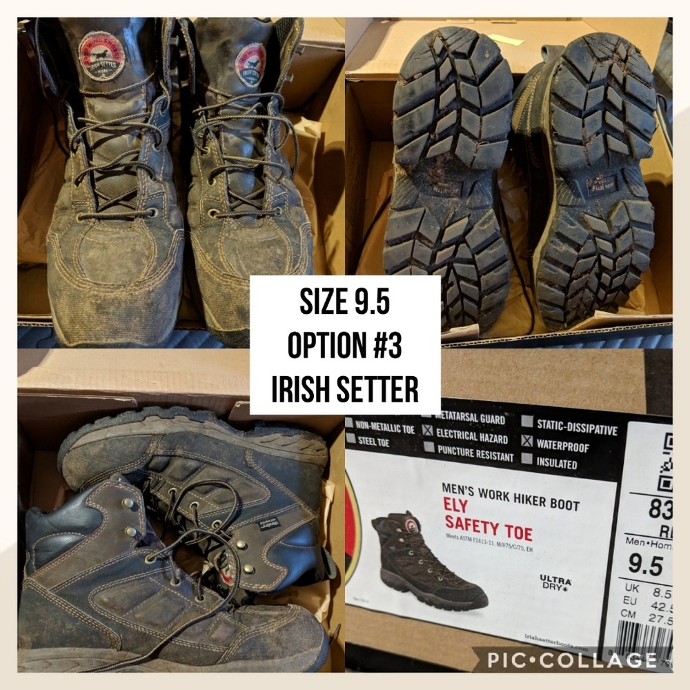 Irish Setter Men's Hiker Work Boot
